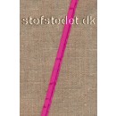 Blank Paspoil-/piping bånd i polyester i pink