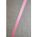 Satinbånd lyserød 10 mm.