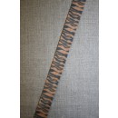 Skråbånd m/dyreprint, tiger