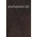 Aloe strømpegarn i mørkebrun 100 gram