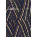 Basic uld/polyamid, Camouflage army/lilla/mørkegrøn