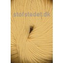 Incawool i 100% uld fra Hjertegarn i lys gul
