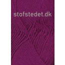 Merino Cotton - Uld/bomuld i mørk cerisse