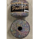 Garn med palietter i multifarvet