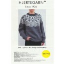 2606 Agnes - Bluse Top Down med mønster i Vital | Hjertegarn