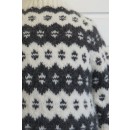 Færørsk sweater strikket i Rustic Baby Alpaca