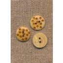 Træknap med små stjerner, 15 mm.