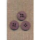 Kokos knap i lyng 15 mm.