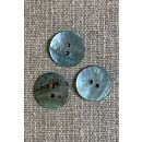 Perlemors-knap aqua, 18 mm.