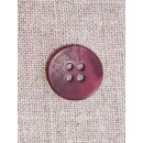 Buet knap bordeaux meleret, 18 mm.