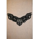 Besætning m/sommerfugl sort