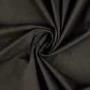 Twillvævet buksestof i bomuld med stræk i sort