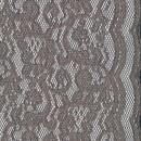 Rest Blonde m/buet kant, grå-brun/sort-70 cm. 