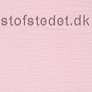 Bomuld i Double Gauze i babylyserød