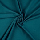 Bomuldsjersey i petrol