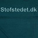 Ribstrikket viskose strik i flaskegrøn