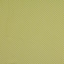 Fast viscose med prikker i lysegrøn og hvid