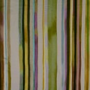 Let 100% viskose satin stribet i støvet grøn, army, pudder-brun, lilla