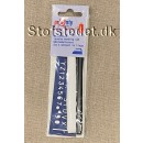 Navnebånd med skabelon og pen