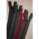 58 cm delbar army plast lynlås YKK.