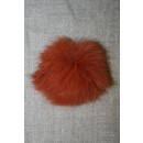 Pels-pompon af kanin, 6 cm. brændt orange