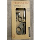 2 Fiskars sakse ReNew Recycled - 21 cm. og sysaks 13 cm. 