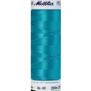 Broderitråd Mettler Poly Sheen blank i Turkis