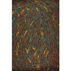 Tweed It Yourself i gul, aqua, rød, army