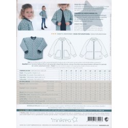 33500 Minikrea Quiltet Børnejakke