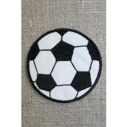 Fodbold sort/hvid, mellem